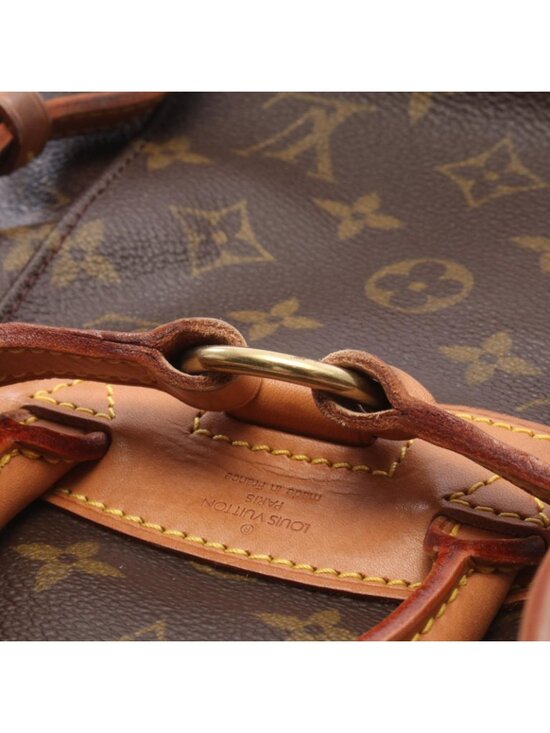 Louis Vuitton Backpack Mini Montsouris Canvas Leather main image 10